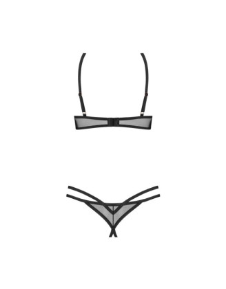 Euridia ensemble ouvert 2 pièces - Noir